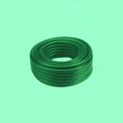 Green Braided Hose Pipes
