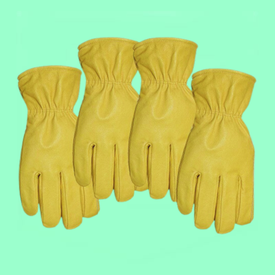 Pig Skin Leather Gloves