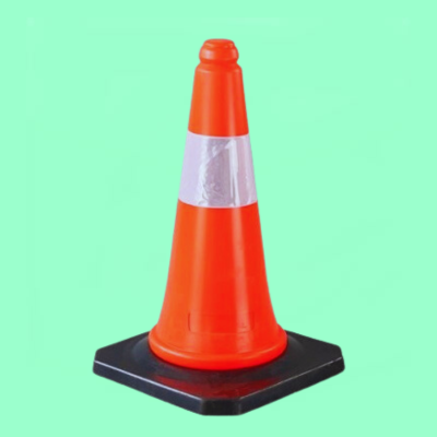 Road Cone 50cm LDPE Reflective