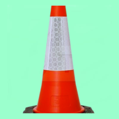 Road Traffic Cones 75cm LDPE Reflective