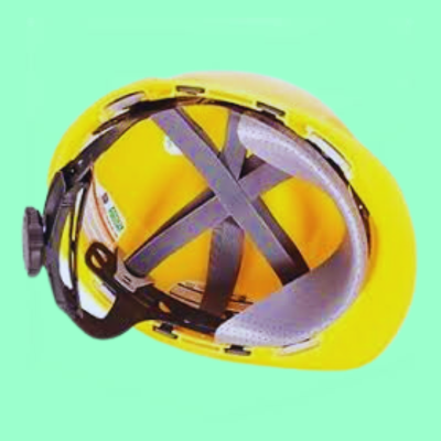 Safety Helmet with Wheel Ratchet