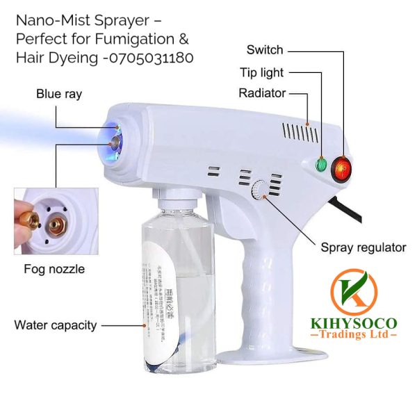 Nano-Mist Sprayer for Fumigation and Hair Dyeing