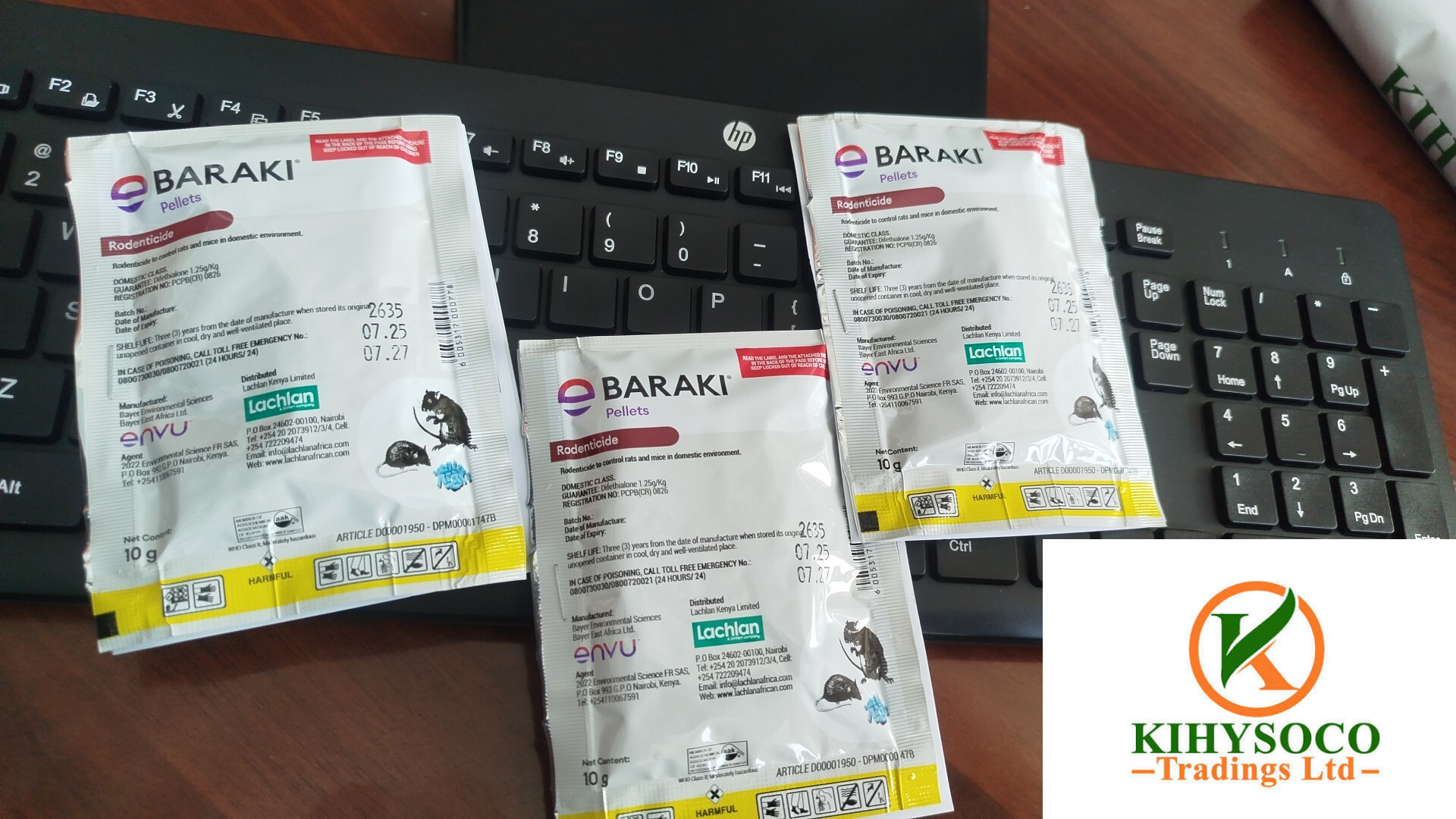 Baraki Pellets -Rat poison