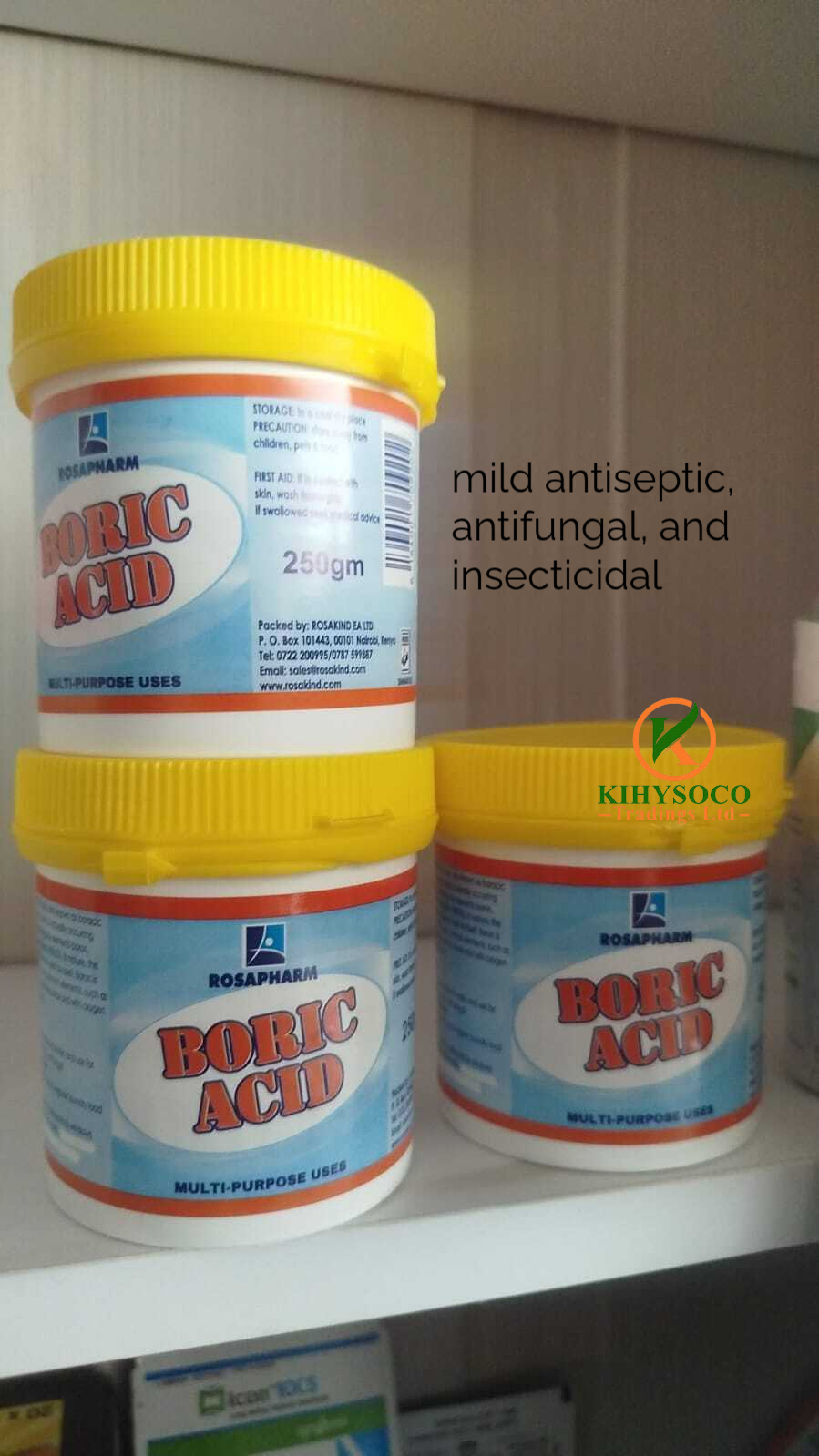 Boric Acid -Pest Control and Industrial Applications