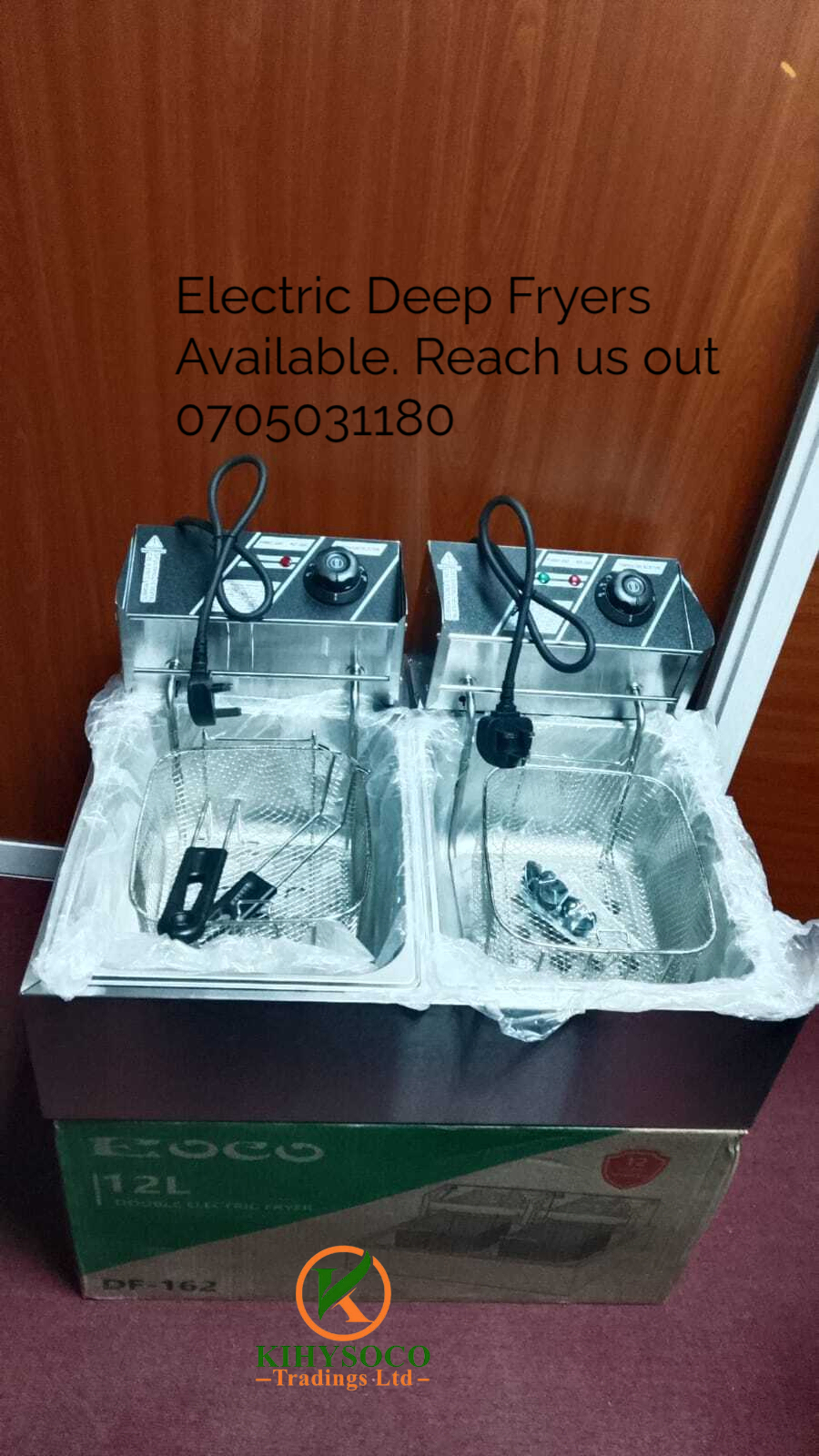 12L Ecco Electric Deep Fryers
