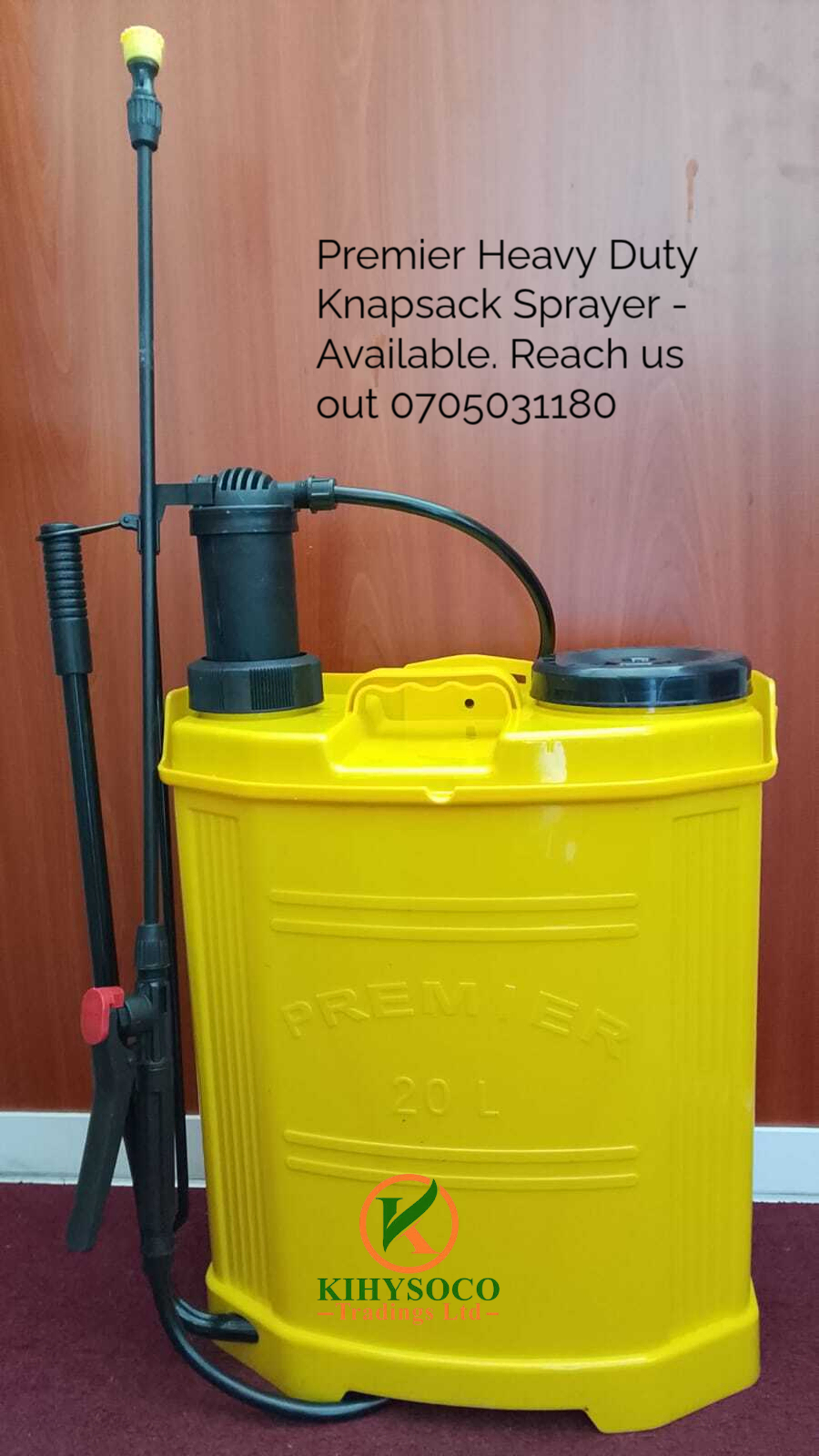 Premier heavy duty knapsack sprayers