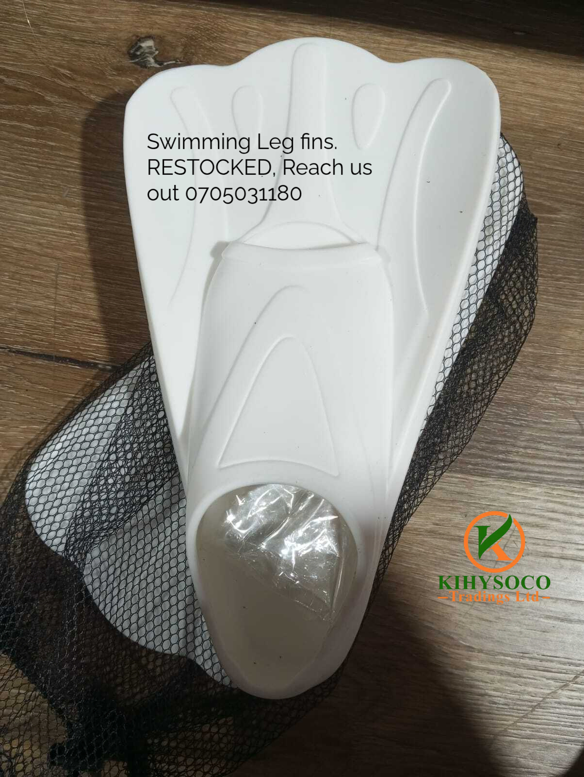 Swimming leg fins