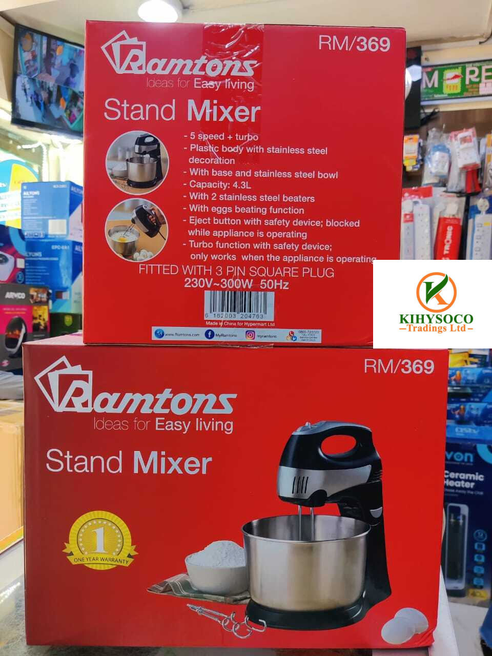 Ramtons stand mixers