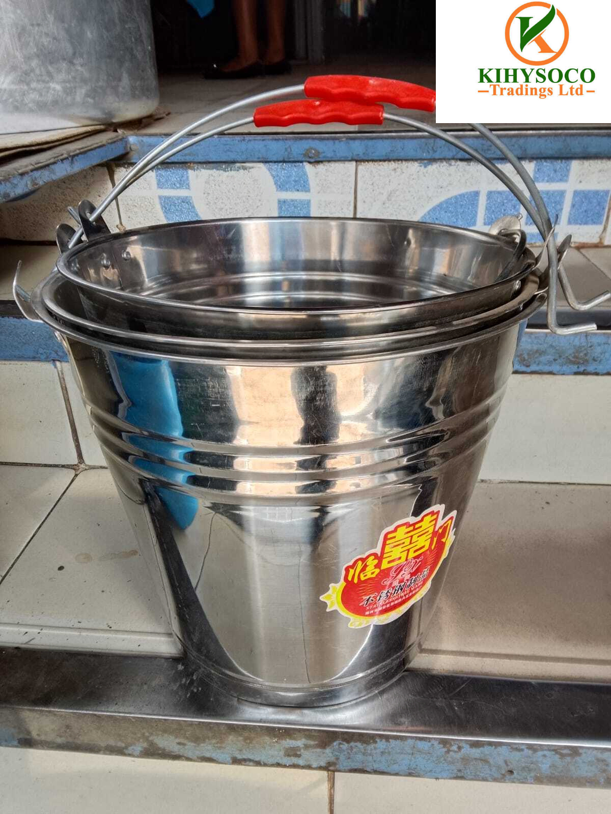 heavy duty stainless steel buckets