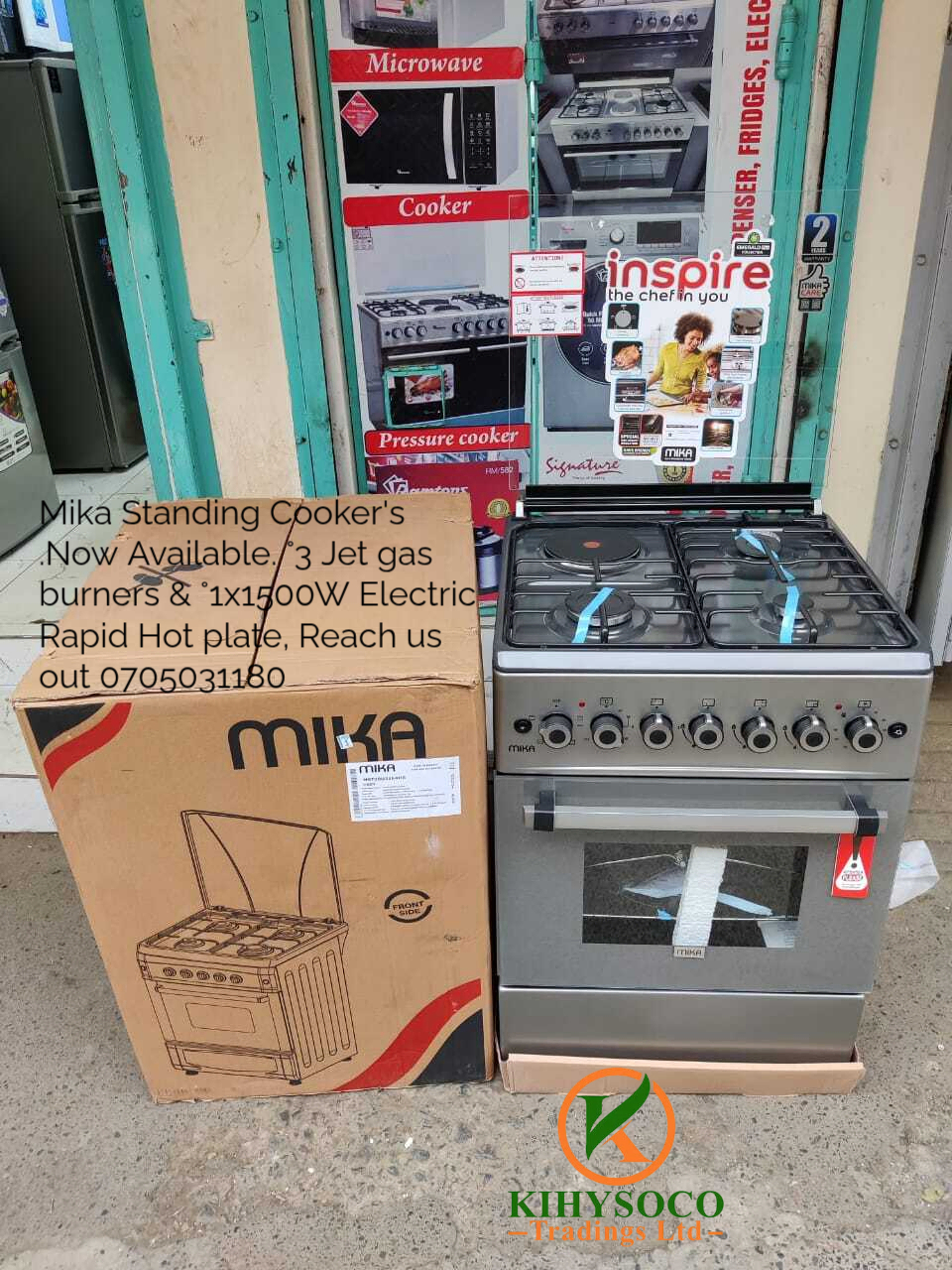 standing cookers